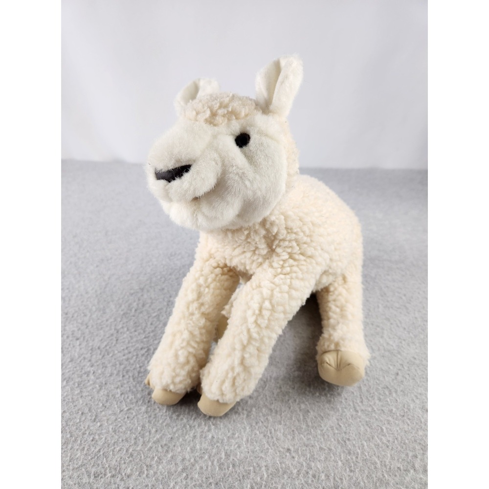 Folkmanis Little Lamb Sheep 15" Soft Hand Puppet Plush Farm Animal Derpy Fun!